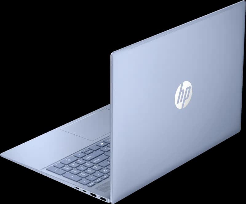 HP OmniBook 5 16-ba1004nm, Intel Core 7 150U, 32GB RAM onboard, 1TB PCIe NVMe M.2 SSD, 16" IPS AG 2K 1920x1200, Intel Graphics, Backlit, 2 USB-C 3.2, 1 USB-A 3.2, 1 USB-A 3.1, 1 HDMI-out 2.1, BT 5.4, FreeDOS, YU, Sky blue aluminum, 3yw
