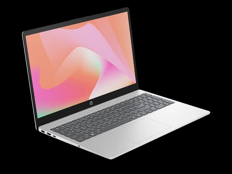 HP 15-fd1100nn, Intel Core 7 150U, 16GB DDR4-3200 RAM, 512GB PCIe NVMe M.2 SSD, 15.6" AG FHD 1920x1080, Intel Graphics, 1 USB-C 3.2, 2 USB-A 3.1, 1 HDMI 1.4b, BT 5.4, FreeDOS, US, Natural silver, 2yw