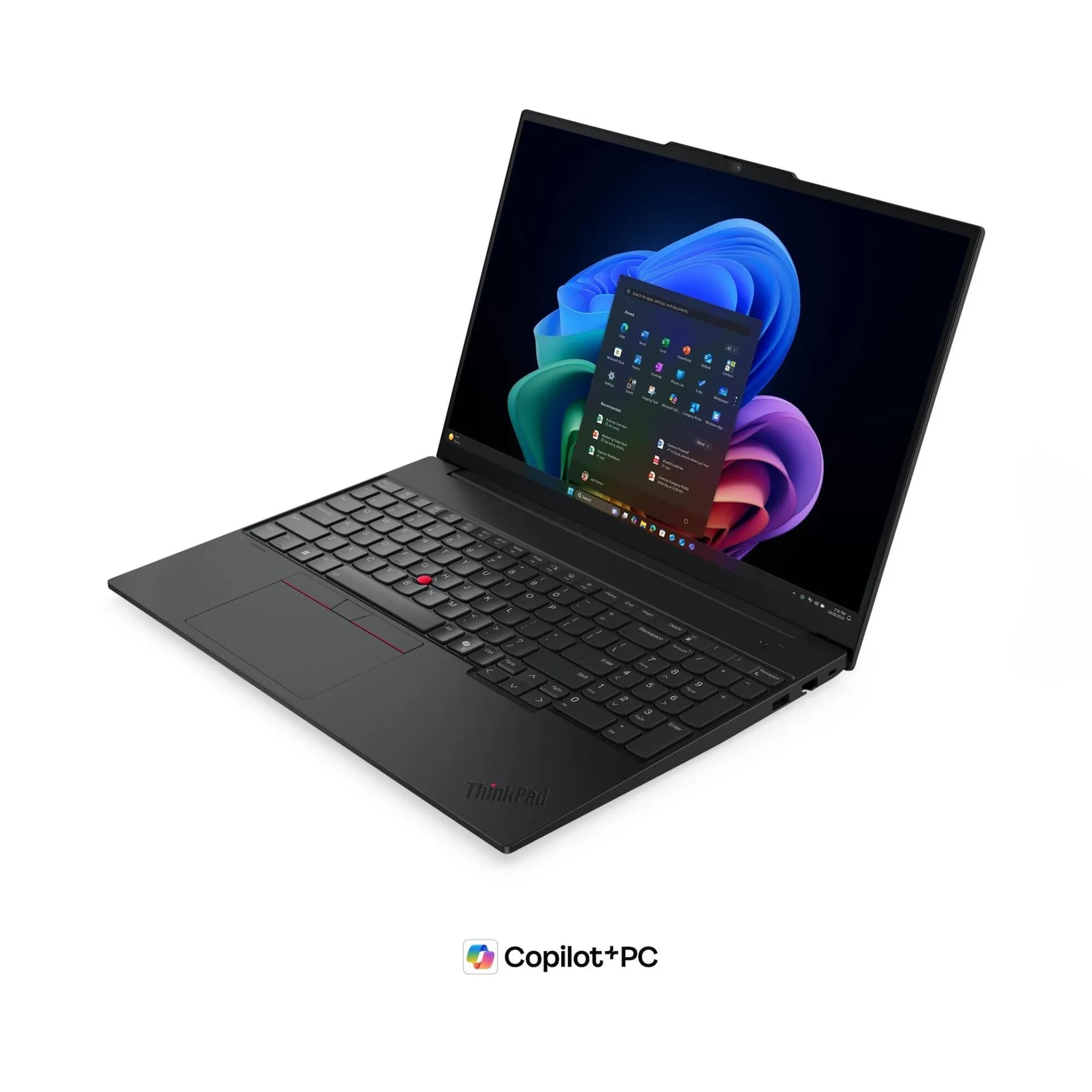 ThinkPad E16 G4 Core Ultra 7 355 (8C (4P+4LP E)/8T, P 2.3/4.7GHz, LP E 1.7/3.5GHz, 12MB), NPU up to 49 TOPS, 16GB DDR5 5600, SSD 512GB NVMe, 16.0" WUXGA IPS AG 400n, Int graph, GLAN, Wi-Fi 7, BT 5.4, Kyb SR BL, Al, 2Wx2, Cam FHD1080p+IR, 64Wh, Win11 Pro